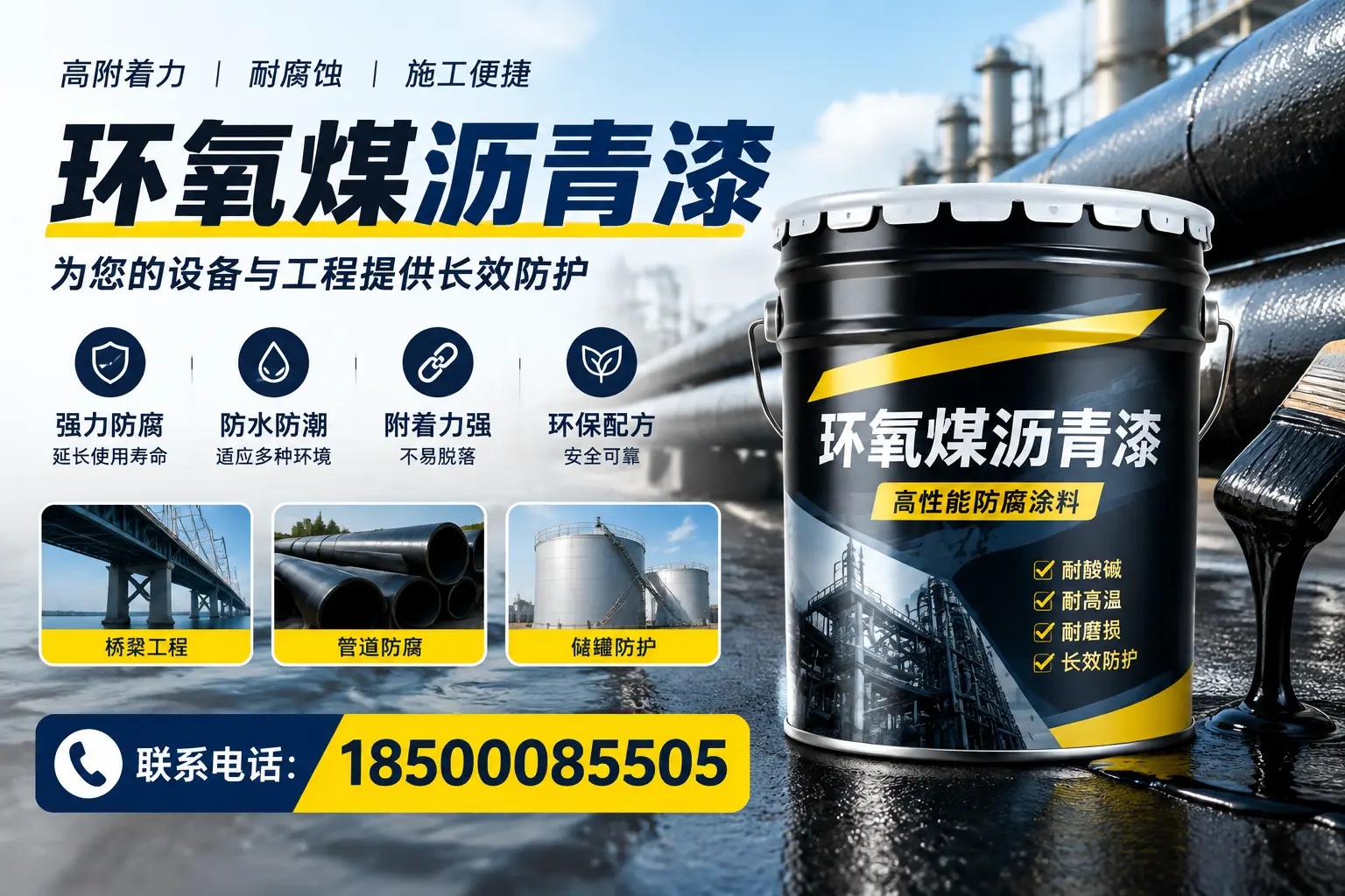 环氧煤沥青漆与其他涂料的对比分析，助力昌吉企业决策